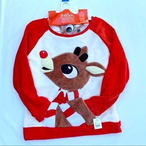 Rudolph The Red Nose Reindeer Pajamas Set